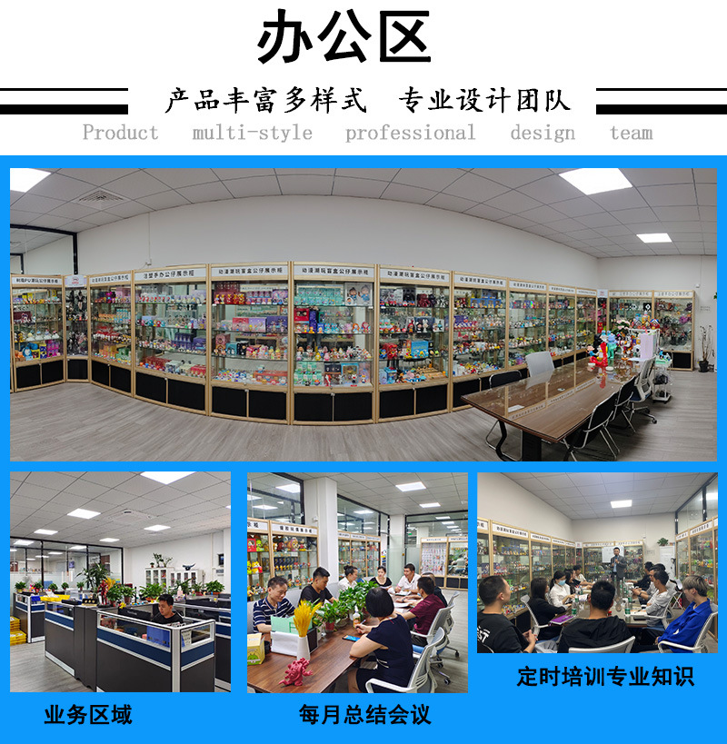 東莞工廠定制盲盒手辦PVC玩具注塑公仔動漫IP塑膠玩偶擺件娃娃業務培訓